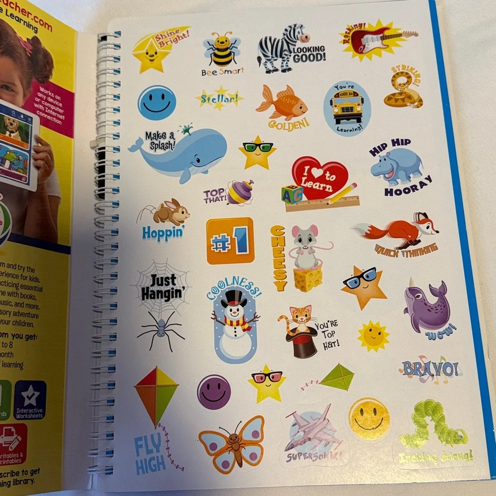Kindergarten Write & Reuse Activity Book NWOT